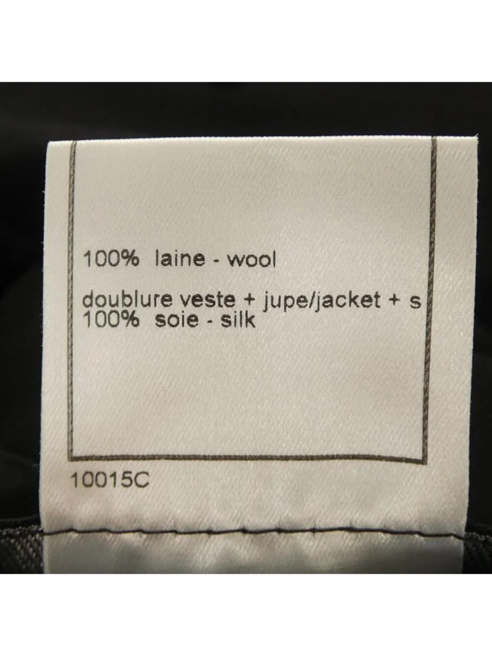 Chanel Vintage Suit Black